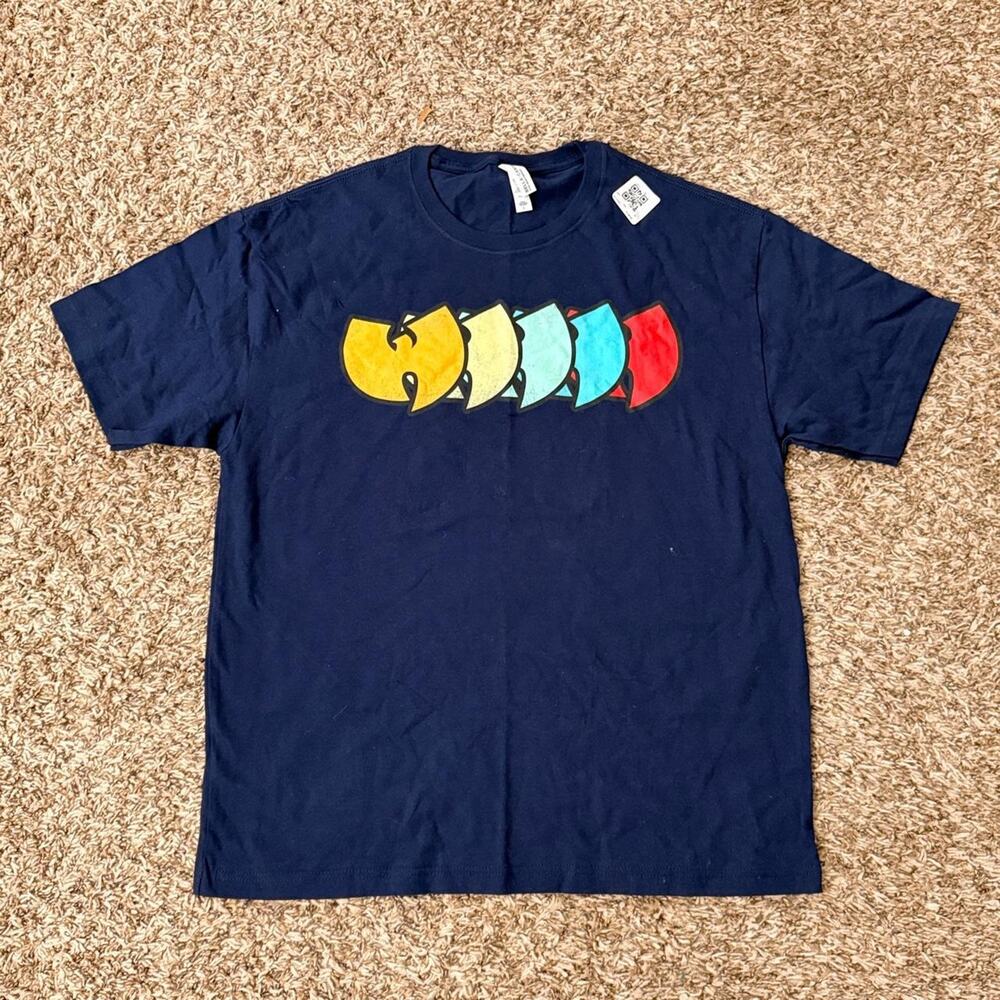 Wutang Tee - Bella Canvas Navy L
